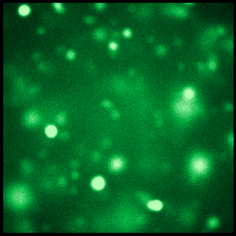 The final frame, shown in green